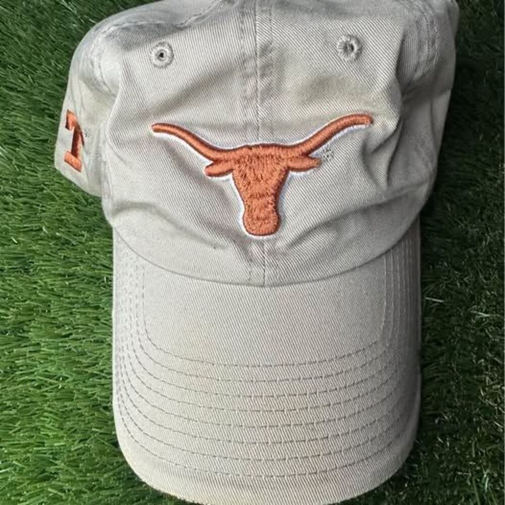 Texas Longhorns "Hook 'Em Horns" Starter Snapback Khaki/Tan